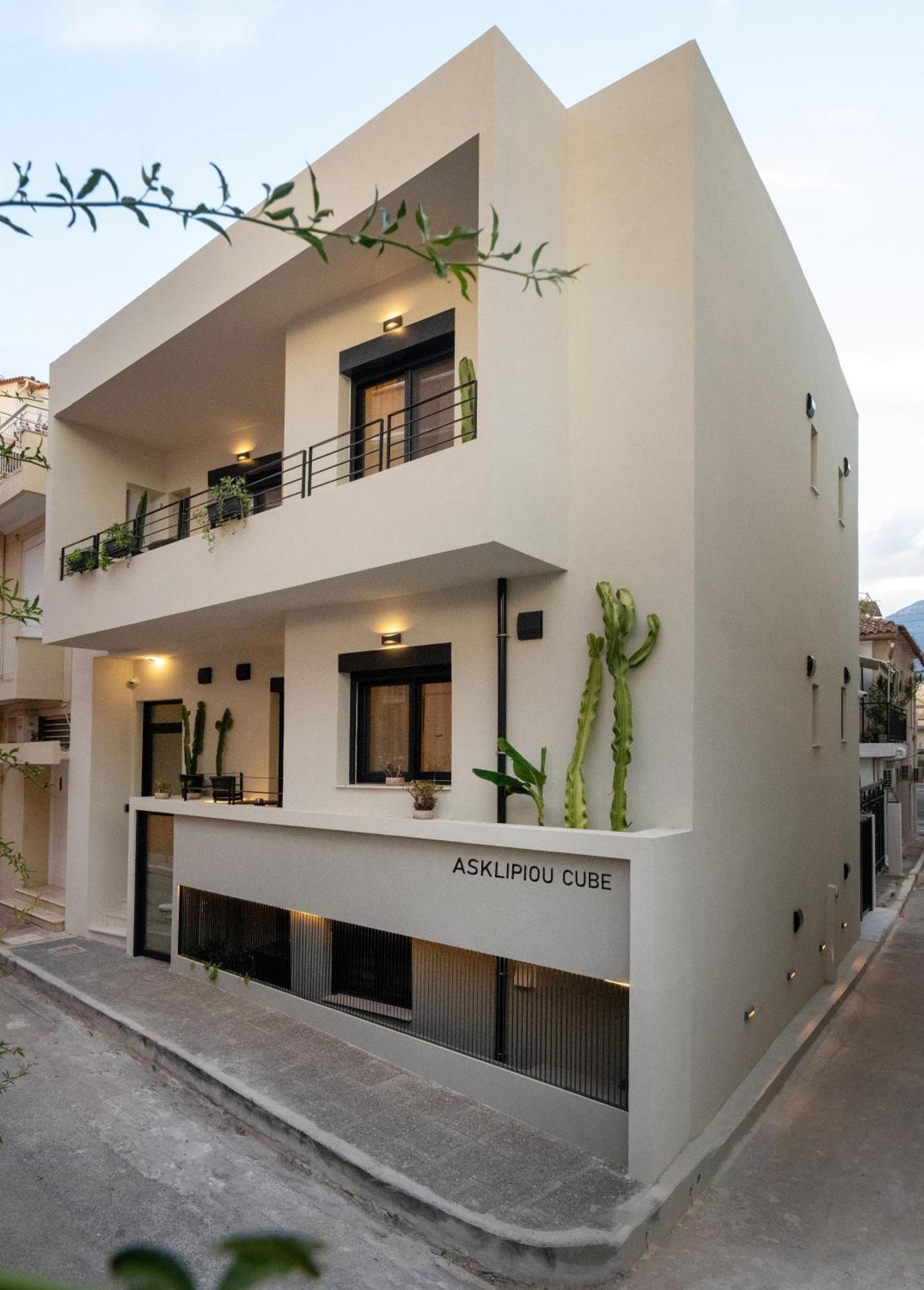 Asklipiou Cube - Kalamata Mediterranean Suites Exterior foto